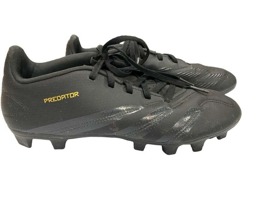 Adidas Predator Club Flexible Ground Soccer Cleats Black Gold Men's
